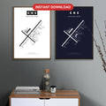 CHC Christchurch Airport map - Classic and Dark styles, instant download, square lead