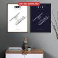 KIX Kansai International Airport map - Classic and Dark styles, instant download, square lead