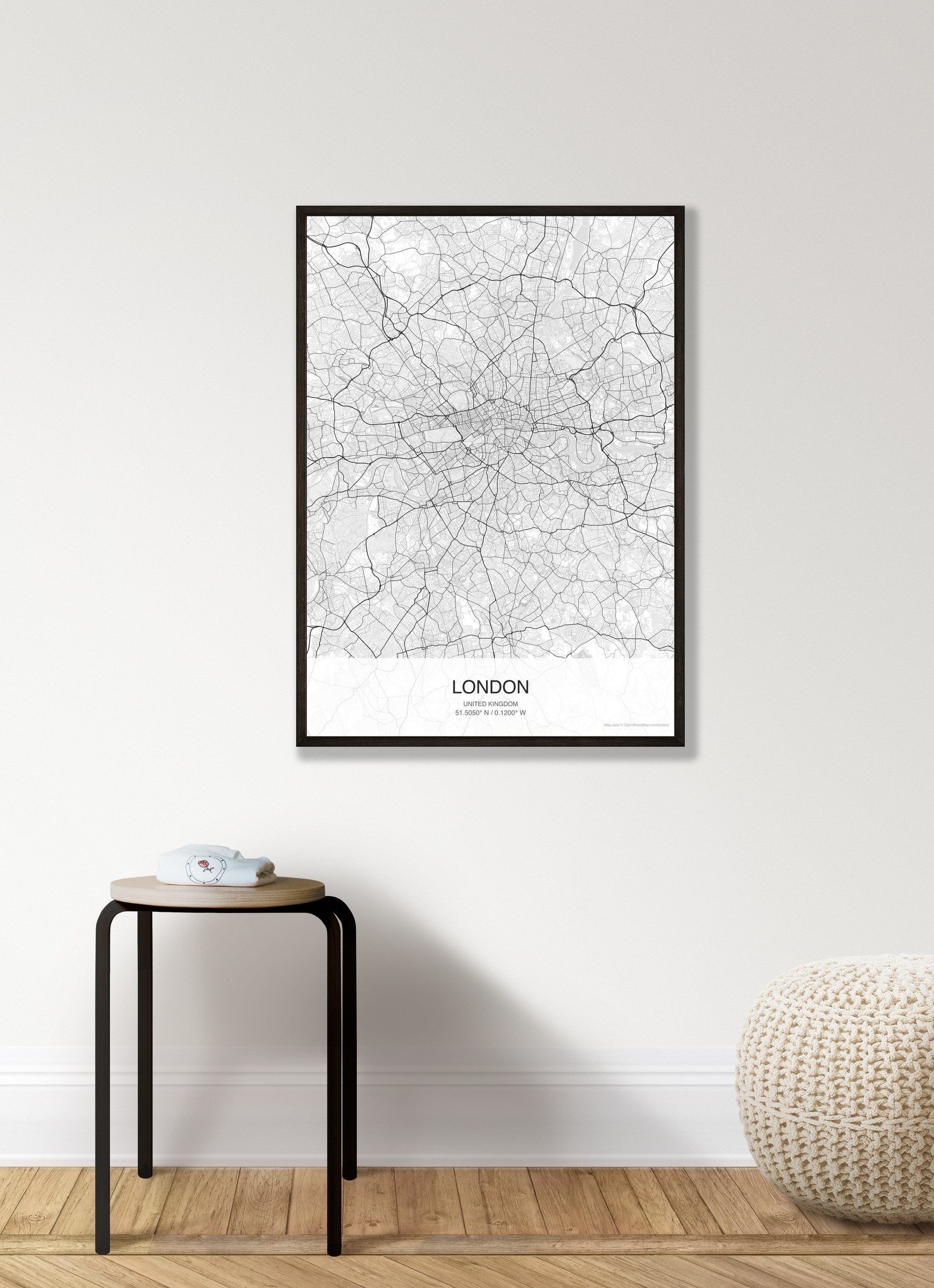 London map digital download - Classic style