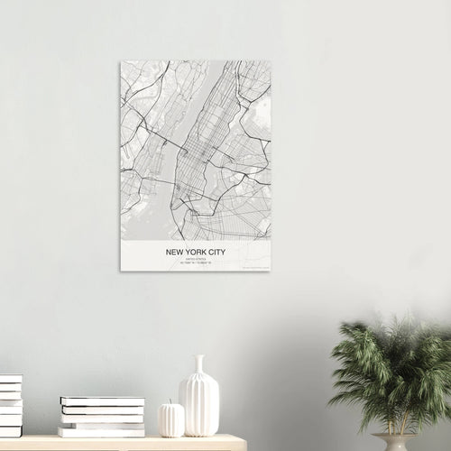 New York City Map Poster — Classic