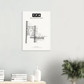 TPA Tampa International Airport Map Poster - Classic