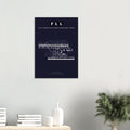 FLL Fort Lauderdale-Hollywood International Airport Map Poster - Dark