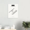 KIX Kansai International Airport Map Poster - Classic