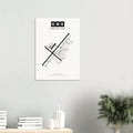 CHC Christchurch Airport Map Poster - Classic