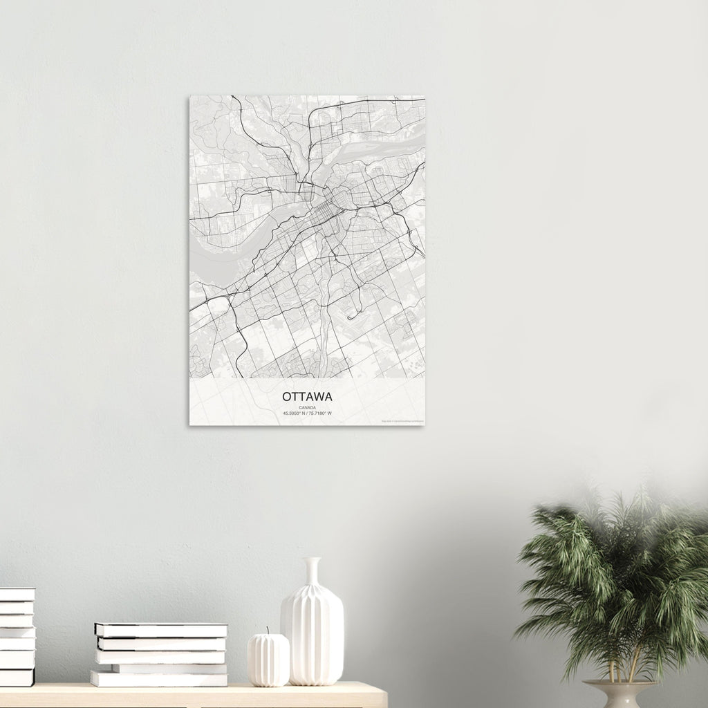 Ottawa Map Poster — Classic