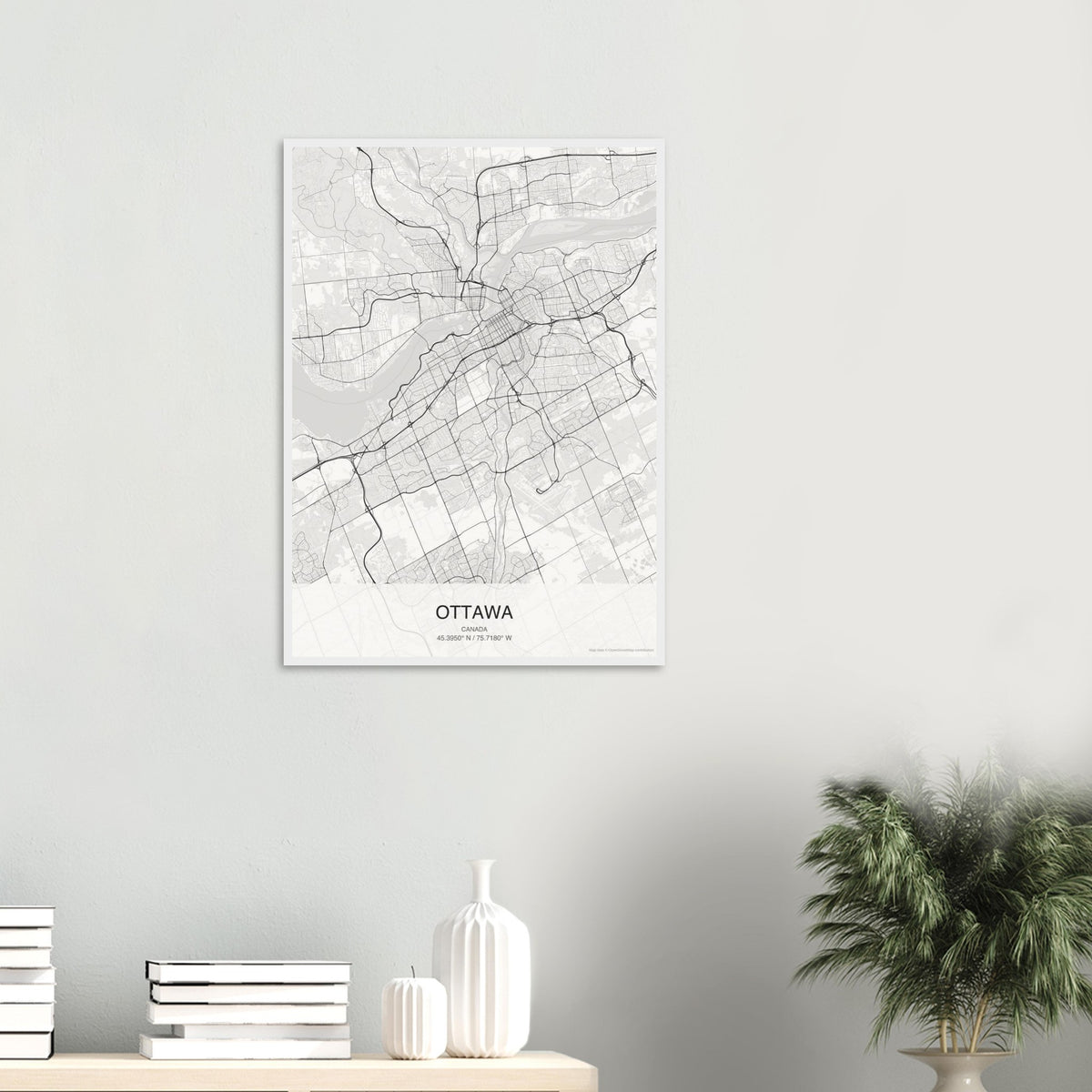Ottawa Map Poster — Classic