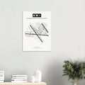 BWI Baltimore/Washington International Airport Map Poster - Classic