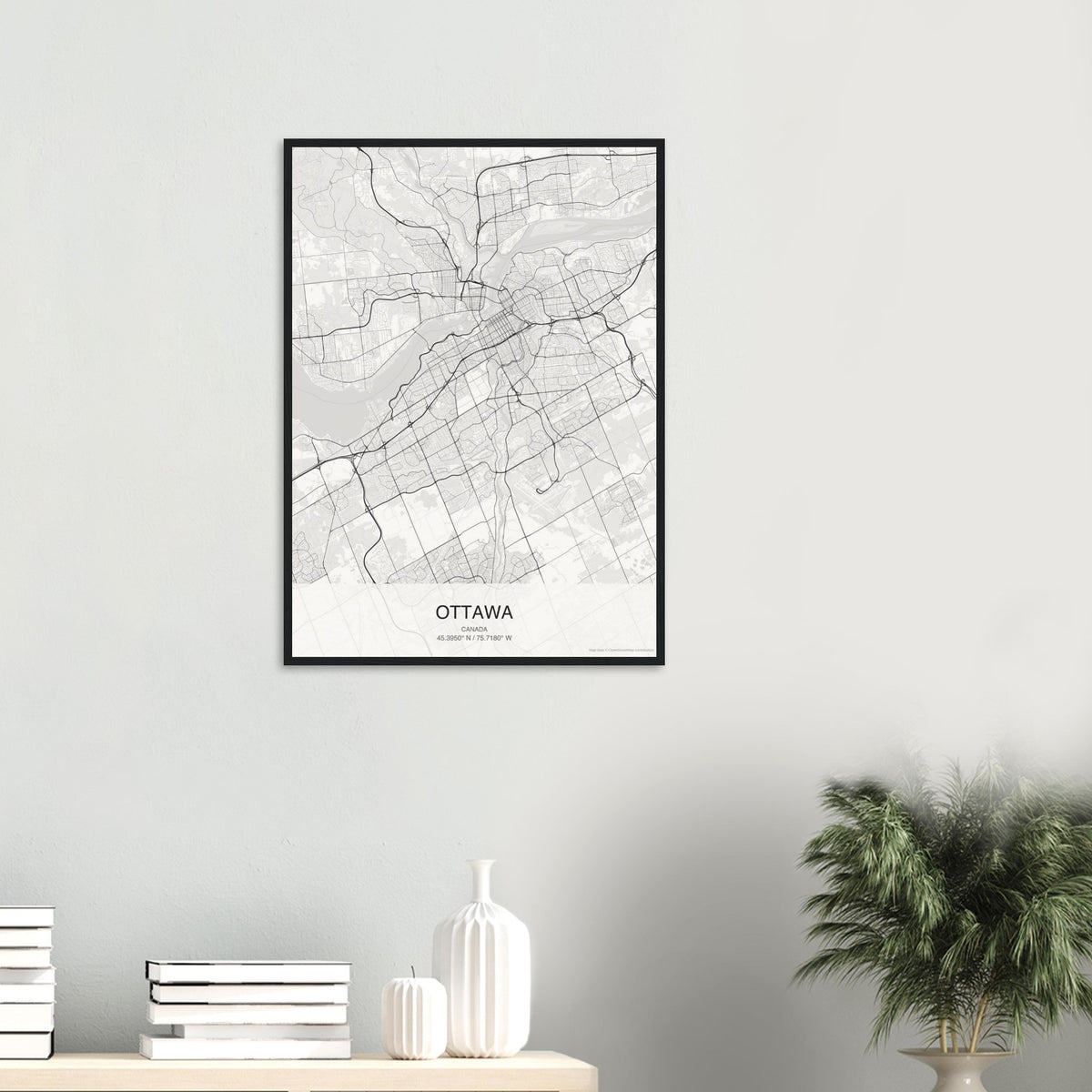 Ottawa Map Poster — Classic