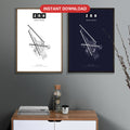 ZRH Zurich Airport map - Classic and Dark styles, instant download, square lead